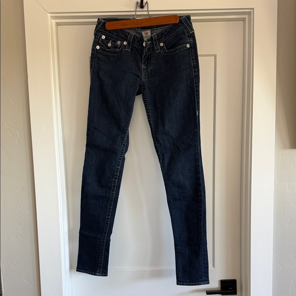 TRUE RELIGION LOW RISE SKINNY JEANS - NWOT